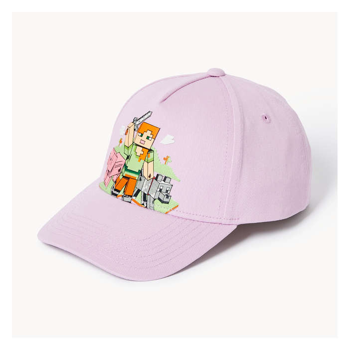 Kid Girls' Minecraft Cap